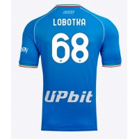 Pánský Fotbalový dres SSC Napoli Stanislav Lobotka #68 2023-24 Domácí Krátký Rukáv